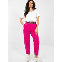 corduroy trousers model 224059 Italy Moda - ONE-SIZE-FITS-ALL - Pink