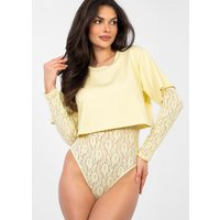 Shapewear Body model 224072 Italy Moda - ONE-SIZE-FITS-ALL - Yellow
