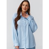 Long sleeve shirt model 224102 Makadamia - ONE-SIZE-FITS-ALL - Blue