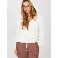 Sweatshirt model 224116 Factory Price - M/L - Beige