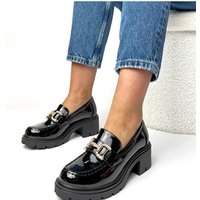 Mocassin model 224148 Solea - 38 - Black
