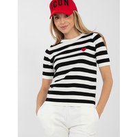 Short sleeve sweater model 224319 Factory Price - ONE-SIZE-FITS-ALL - Black