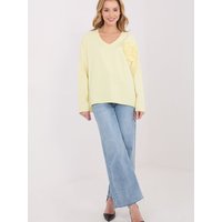 Blouse model 224325 Factory Price - ONE-SIZE-FITS-ALL - Yellow