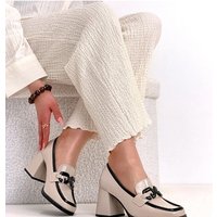 Heel pumps model 224588 Solea - 36 - Beige