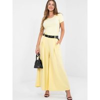 Blouse model 224608 Rue Paris - S/M - Yellow