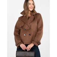 Coat model 224733 Factory Price - ONE-SIZE-FITS-ALL - Brown