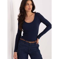Blouse model 224737 Factory Price - ONE-SIZE-FITS-ALL - Navy blue