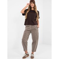Blouse model 224746 Rue Paris - L/XL - Brown