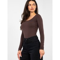 Blouse model 224775 Rue Paris - L/XL - Brown