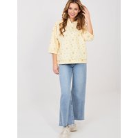 Sweatshirt model 224827 Italy Moda - ONE-SIZE-FITS-ALL - Yellow