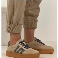 Platform sneakers model 224964 Solea - 37 - Beige
