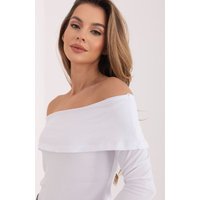 Blouse model 225002 Rue Paris - S/M - White