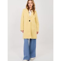 Coat model 225004 Rue Paris - ONE-SIZE-FITS-ALL - Yellow
