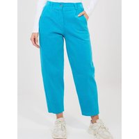 corduroy trousers model 225086 Rue Paris - ONE-SIZE-FITS-ALL - Blue