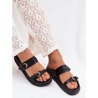 Platform sandals model 225378 Step in style - 41 - Black