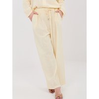 Women trousers model 225496 Italy Moda - ONE-SIZE-FITS-ALL - Yellow