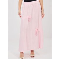 Long skirt model 225529 Italy Moda - ONE-SIZE-FITS-ALL - Pink