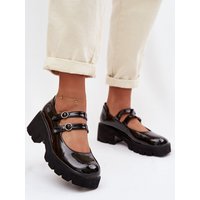 Heeled low shoes model 225612 Step in style - 36 - Black