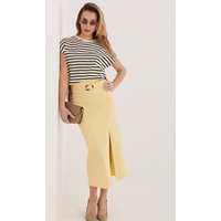 Skirt model 225874 Rue Paris - S/M - Yellow