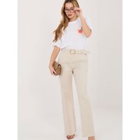 Women trousers model 225879 Rue Paris - L/XL - Beige