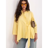 Long sleeve shirt model 225889 Rue Paris - ONE-SIZE-FITS-ALL - Yellow