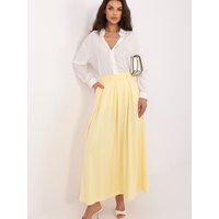 Long skirt model 226152 Relevance - ONE-SIZE-FITS-ALL - Yellow