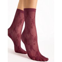 Socks model 226189 Fiore - ONE-SIZE-FITS-ALL - Red