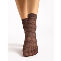 Socks model 226190 Fiore - ONE-SIZE-FITS-ALL - Brown
