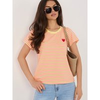 T-shirt model 226225 Italy Moda - ONE-SIZE-FITS-ALL - Yellow