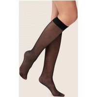 Knee highs socks model 226264 Gabriella - ONE-SIZE-FITS-ALL - Black
