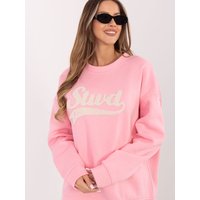 Sweatshirt model 226310 Rue Paris - ONE-SIZE-FITS-ALL - Pink