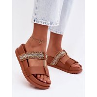 Platform sandals model 226368 Step in style - 37 - Brown