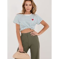 T-shirt model 226434 Italy Moda - ONE-SIZE-FITS-ALL - Green
