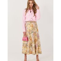 Skirt model 226461 Italy Moda - ONE-SIZE-FITS-ALL - Yellow