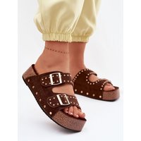 Platform sandals model 226518 Step in style - 38 - Brown