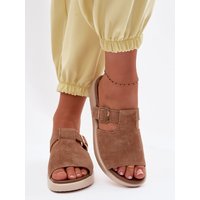 Platform sandals model 226519 Step in style - 41 - Brown