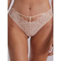 Brazilian style panties model 226779 Kinga - XXL - Beige