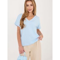 Blouse model 226971 Rue Paris - S/M - Blue