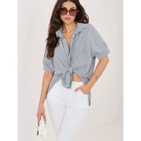Short sleeve shirt model 226993 Rue Paris - ONE-SIZE-FITS-ALL - Grey