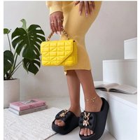 Platform sandals model 227249 Solea - 38/39 - Black