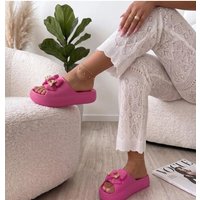 Platform sandals model 227254 Solea - 40/41 - Pink
