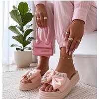 Platform sandals model 227264 Solea - 41 - Pink