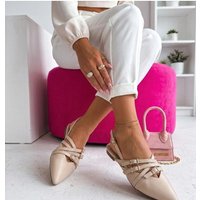 Ballet flats model 227271 Solea - 40 - Beige