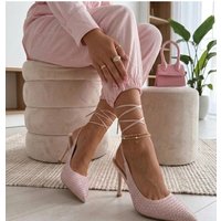 Strappy high heels model 227288 Solea - 36 - Pink