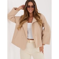Coat model 227356 Rue Paris - ONE-SIZE-FITS-ALL - Brown