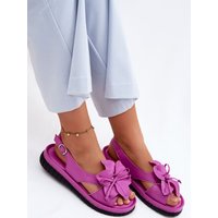 Platform sandals model 227417 Step in style - 36 - Pink