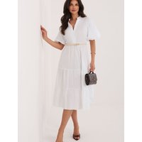 Daydress model 227541 Italy Moda - ONE-SIZE-FITS-ALL - White