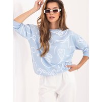 Blouse model 227648 Rue Paris - ONE-SIZE-FITS-ALL - Blue