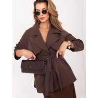 Coat model 227663 Rue Paris - ONE-SIZE-FITS-ALL - Brown