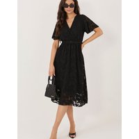 Cocktail dress model 227694 Rue Paris - ONE-SIZE-FITS-ALL - Black